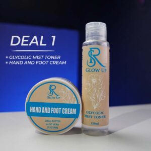 Glycolic Toner and Whitening Cream Bundle